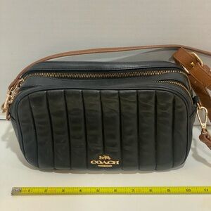 Coach Small Crossbody  Leather Black